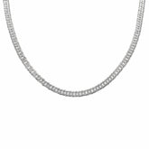 92.5% Sterling Silver Rombo Chain - 6MM